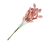 Branche Feuilles roses - 1 pcs