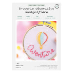 Kit savoir-faire Broderie décorative montgolfière