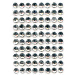 Strass - Transparent - 80 pièces - 4 mm