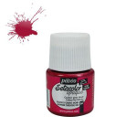 Peinture textile opaque Setacolor 45ml - 64 - Rouge d'Orient moiré