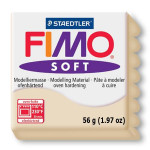 Pâte polymère Fimo Soft 57 g - 70 - Sahara