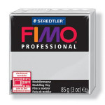 Pâte polymère Fimo Pro 85 g - 80 - Gris