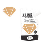 Peinture pailletée Izink Diamond 80 ml - Or pastel