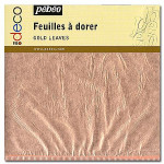 Feuilles à dorer P.BO deco par 12 - Cuivre