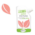 Peinture décorative Izink Nature 80 ml - Rose coraïl