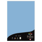 Papier  faire part Pollen A4 210g par 25 couleurs variées - Bleu Lavande