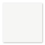 Carte faire part Pollen 210g 135 x 135mm par 25 - Blanc