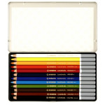Crayons pastel aquarellables - 12 pcs