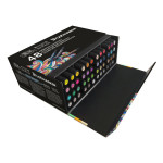 Feutre pinceau à alcool BrushMarker Coffret 48 couleurs Les essentiels