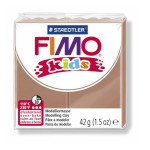 Pâte à modeler polymère Fimo Kids 42 g - 71 - Marron clair