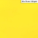 Feuille de papier Maya 50 x 70 cm 120 g/m² - Jaune citron