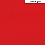 Feuille de papier Maya A4 21 x 29,7 cm 120 g/m² - vendu à la feuille - Rouge