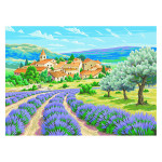 Peinture par numéro Lavande en Provence