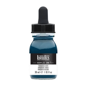 Encre Acrylique Ink 30 ml - 561 Turquoise Foncé * TL