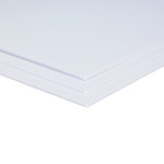 JPC Carton mousse epaisseur 5 mm format A4 21 x 29,7 cm Blanc