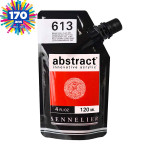 Peinture acrylique fine Abstract 120 ml - 640 Orange de Saturne *** SO