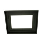 Caisse américaine noire format paysage - 4P - 33 x 22 cm