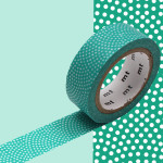 Masking Tape 1P Samekomon hisui 15 mm x 7 m