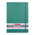 Carnet de croquis Vert forêt 140 g/m² 80 feuilles - 9 x 14 cm