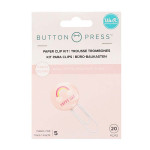 BUTTON BACKER - WR - BUTTON PRESS - PAPER CLIP BAC